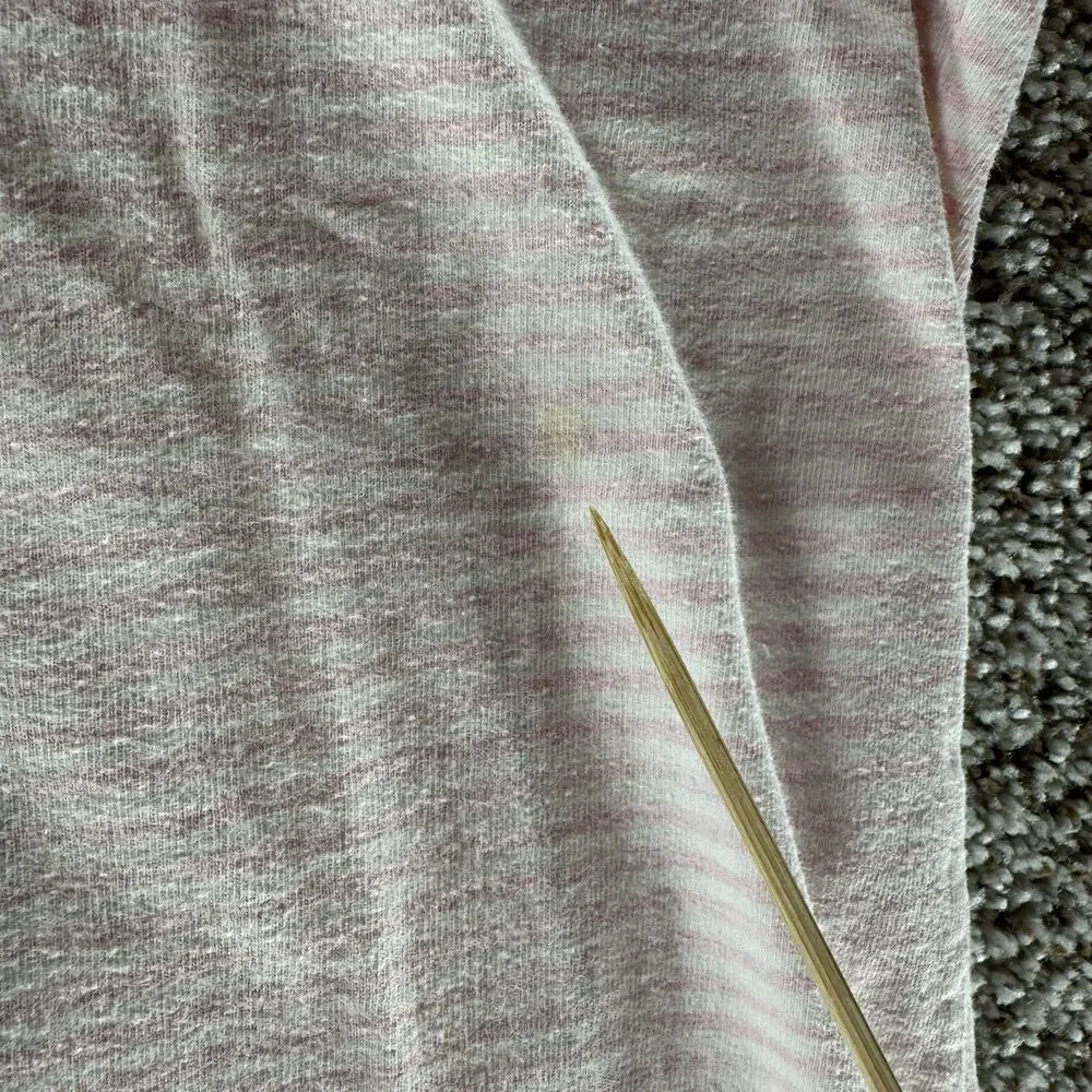 Vintage 90s Guess Shirt Mens Small Pink Stripes Short‎ Sleeve USA Embroidered - Picture 7 of 13